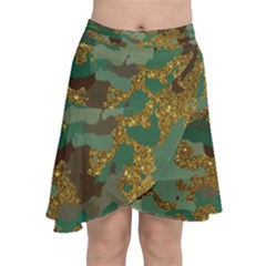 Glamouflage Chiffon Wrap Front Skirt by VeataAtticus