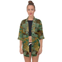 Glamouflage Open Front Chiffon Kimono by VeataAtticus