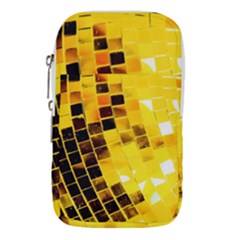 Golden Disco Ball Waist Pouch (small) by essentialimage