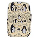 Hand Drawn Penguin Doodle Pattern Belt Pouch Bag (Large) View2