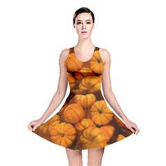 Mini Pumpkins Reversible Skater Dress by bloomingvinedesign