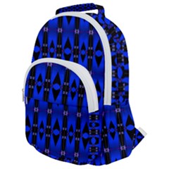 Abstract -a-2 Rounded Multi Pocket Backpack by ArtworkByPatrick