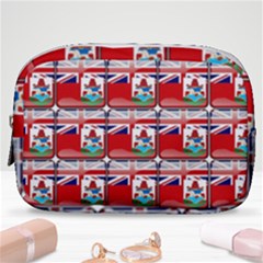 Flag Bermuda Make Up Pouch (small) by ArtworkByPatrick