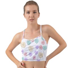 Hearts Mini Tank Bikini Top by Lullaby