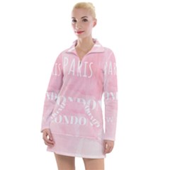 Paris Women s Long Sleeve Casual Dress by Lullaby