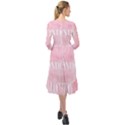 Paris Ruffle End Midi Chiffon Dress View2