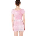 Paris, London, New York Short Sleeve Bodycon Dress View2