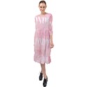 Paris Ruffle End Midi Chiffon Dress View1