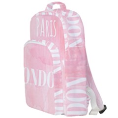 Paris, London, New York Double Compartment Backpack by Lullaby