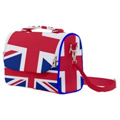 Uk Flag Satchel Shoulder Bag by FlagGallery