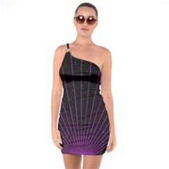 Laser Show Festival One Soulder Bodycon Dress by HermanTelo