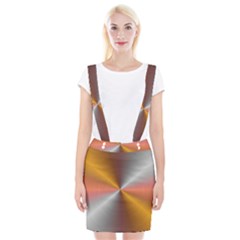 Abstract Easy Shining Braces Suspender Skirt by Bajindul