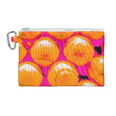 Pop Art Tennis Balls Canvas Cosmetic Bag (large) by essentialimage