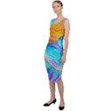 Artwork Digital Art Fractal Colors Sleeveless Pencil Dress View2