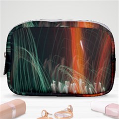 Fireworks Salute Sparks Abstract Lines Make Up Pouch (small) by Vaneshart