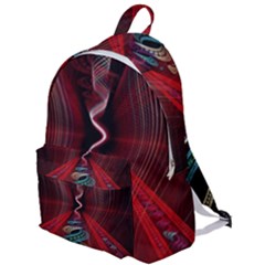 Patterns Red Abstract The Plain Backpack by Vaneshart