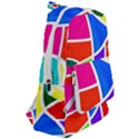 Abstract Background Travelers  Backpack View2