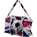 Soccer Ball With Great Britain Flag Canvas Crossbody Bag View2