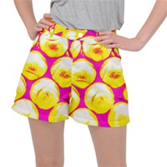 Pop Art Tennis Balls Ripstop Shorts by essentialimage