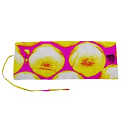 Pop Art Tennis Balls Roll Up Canvas Pencil Holder (s) by essentialimage