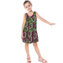 Green Fauna And Leaves In So Decorative Style Kids  Sleeveless Dress View1