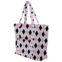 Argyle 316837 960 720 Zip Up Canvas Bag by vintage2030