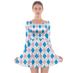 Argyle 316838 960 720 Long Sleeve Skater Dress by vintage2030