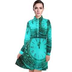 Steampunk 3891184 960 720 Long Sleeve Chiffon Shirt Dress by vintage2030