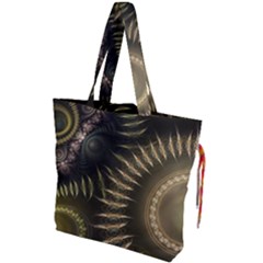 Fractal 2021756 960 720 Drawstring Tote Bag by vintage2030