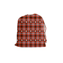 Plaid 857955 960 720 Drawstring Pouch (medium) by vintage2030