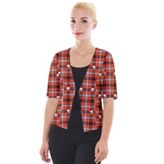 Plaid 857955 960 720 Cropped Button Cardigan by vintage2030