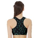 Copper Leaves Sports Bra with Border View2