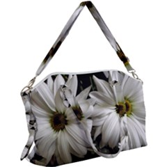 Daisies Canvas Crossbody Bag by bestdesignintheworld