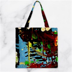 York 1 4 Zipper Grocery Tote Bag by bestdesignintheworld