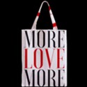 More Love More Zipper Classic Tote Bag View2