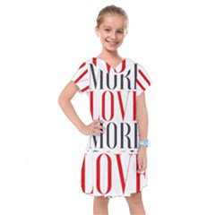 More Love More Kids  Drop Waist Dress by Lovemore