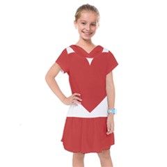 Heart Kids  Drop Waist Dress by Lovemore