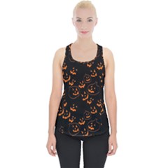 Jack O Lanterns Piece Up Tank Top by bloomingvinedesign