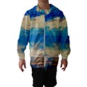 Skydiving 1 1 Kids  Hooded Windbreaker View1