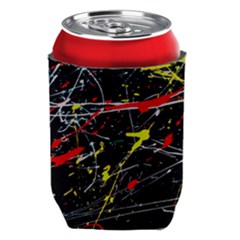 Random Paint Splats Background Can Holder by Vaneshart