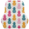 Tropic Fruit Pineapple Seamless Pattern Design Vector Illustration Car Seat Back Cushion  View1