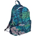 Seamless Abstract Pattern With Tropical Plants The Plain Backpack View2