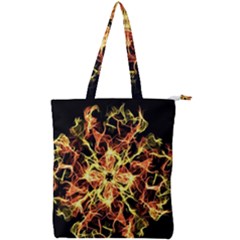 Ablaze Double Zip Up Tote Bag by litana