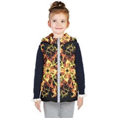 Ablaze Kids  Hooded Puffer Vest by litana