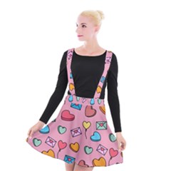 Candy Pattern Suspender Skater Skirt by Sobalvarro