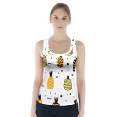 Pineapples Racer Back Sports Top by Sobalvarro