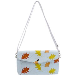 Every Leaf Removable Strap Clutch Bag by WensdaiAmbrose