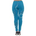 Bubble Group Pattern Abstract Lightweight Velour Leggings View2