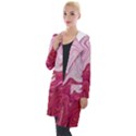 Liquid Marble Trending Abstract Paint Hooded Pocket Cardigan View1