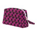 Black Rose Pink Wristlet Pouch Bag (Medium) View2